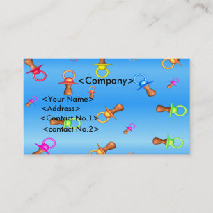 Visite Carte en baisse de pacifierBusiness - customisée
