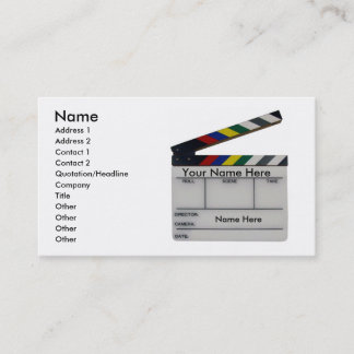 Visite Carte faite sur commande de maison de distribution