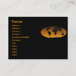 Visite Carte géographique de profil