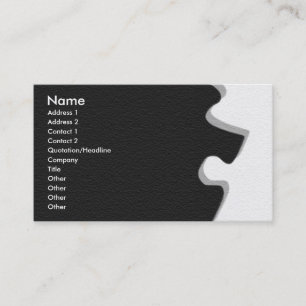 Visite Carte grise de profil de puzzle de grès