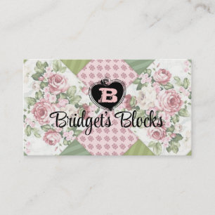 Visite carte piquante vintage molle d'édredon de