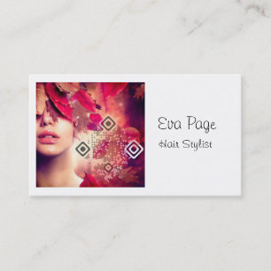 Visite Carte potelée de code des affaires QR, 3,5" x