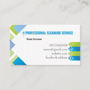 Visite Carte professionnelle d'entreprise de services de