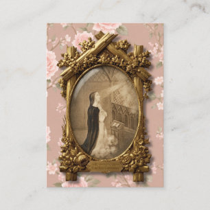 Visite Carte souvenir de la première communion de Bl. Ime