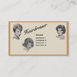 VISITE COIFFEUR - CARTE TRÈS PROFESSIONNELLE 3 DE PROFIL