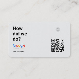 Visite Comment Avons-Nous Fait ? | Carte QR Google de rév