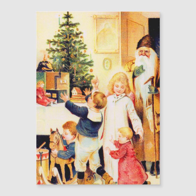Visite De La Carte De Vacances St Nicholas (Devant)