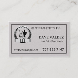 Visite Dernière carte de coordonnateur de patrouille