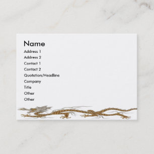 Visite Dragon D'Or De La Carte De Profil Bouddhan