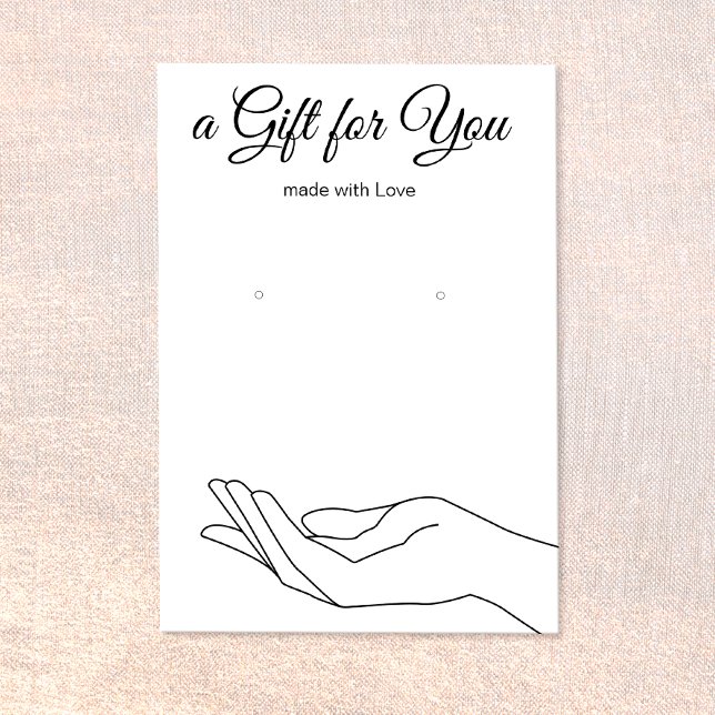 Visite Écouter une carte de détenteur d'écran cadeau (Créateur téléchargé)