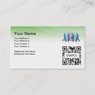 Visite Éducation élémentaire de modèle de carte de vi