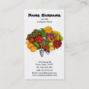 Visite Élevez vos propres (sur le blanc), carte de visit