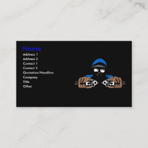 Visite Entreprise de tireur, carte de profil