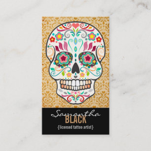 Visite Feliz Muertos - carte faite sur commande de