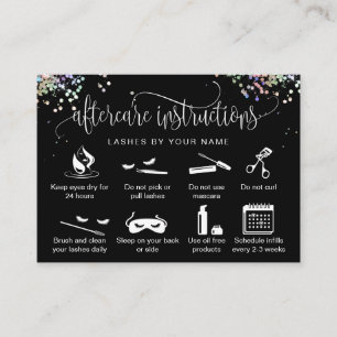Visite Holographe carte de postprise en charge Eclash ext