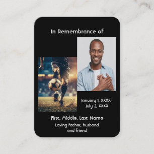 Visite Jeu de joueur de football de carte de poche Memori