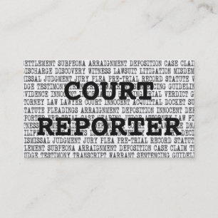 Visite Journaliste du tribunal Mots juridiques Carte de v