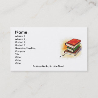 Visite La carte de lecteur