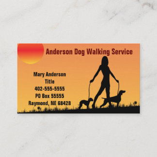 Visite La silhouette de la carte de marche de chien avec