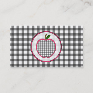 Visite Le guingan gris Apple façonnent le carte de visit