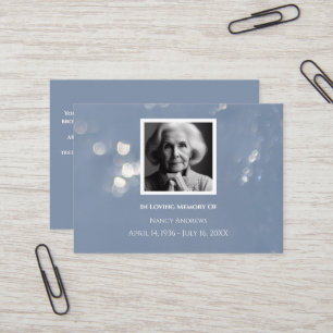 Visite Mémorial funéraire gris de la famille Carte de rem