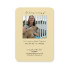 Mémorial photo Je suis Carte de prière gratuite