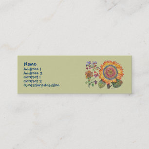 Visite Mini Arrière - plan bronzage de carte de profil de