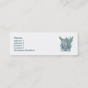 Visite Mini Carte bleue de profil de Libertas