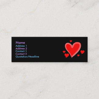 Visite Mini Carte de profil