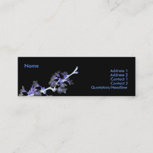 Visite Mini Carte de profil Cherry Blossom