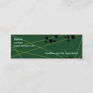 Visite Mini Carte de profil de flèche de l'espace