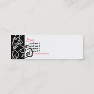 Visite Mini Carte de profil de remous