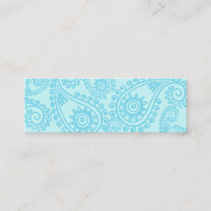 VISITE MINI CARTE DE PROFIL D'IMPRESSION INDIENNE