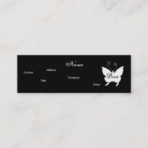 Visite Mini Carte de profil du papillon I de diva -