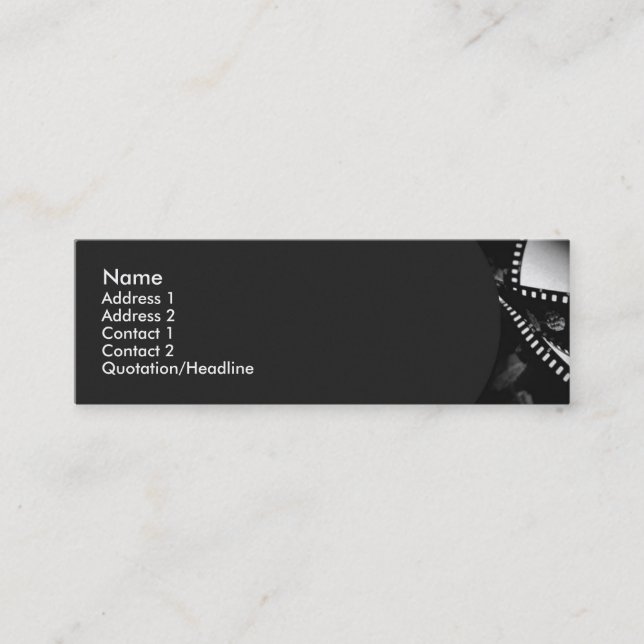 Visite Mini Carte de profil Movie #1 (Devant)