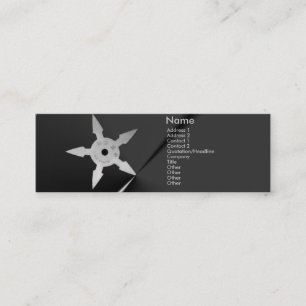 Visite Mini Carte de profil Shuriken