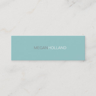 Visite Mini Carte de visite| II Tons - bleu