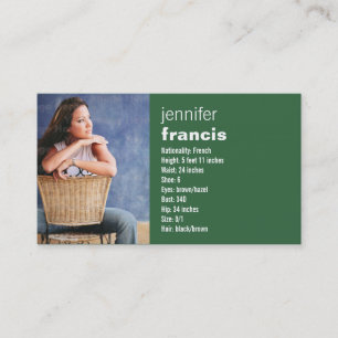 Visite Mini carte d'élém. de croisement vert