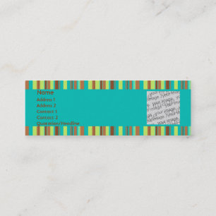 Visite Mini Carte en bon état de profil de chocolat