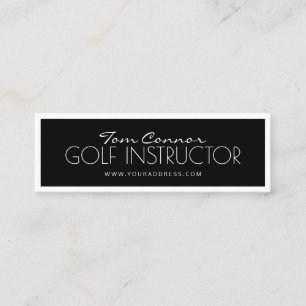 Visite Mini Carte frontière noire et blanche de l'instructeur 