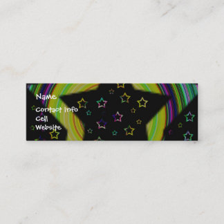 Visite Mini Carte superbe de profil d'étoile