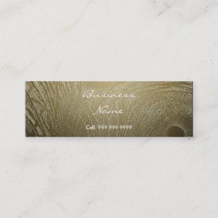 Visite Mini Carte vert clair Plume de paon