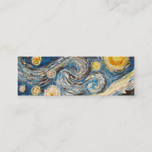 Visite Mini La nuit étoilée Van Gogh peignent la carte de