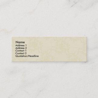 Visite Mini Modèle de carte de profil Motif