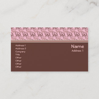 Visite Modèle de carte de ballet