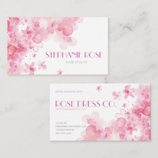 Visite Modèle de carte professionnelle chic