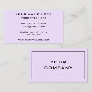 Visite Modèle de carte professionnelle personnalisée Conc
