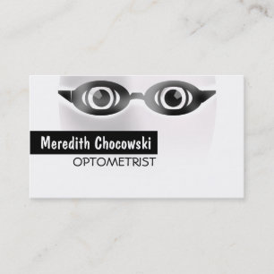 Visite Optométriste Optométrie Spécialiste Carte de visit