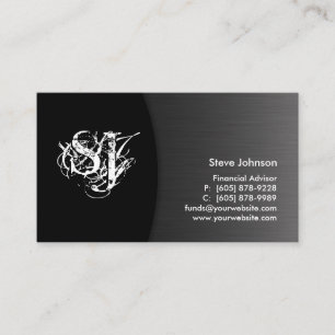 Visite Planificateur financier professionnel Carte de vis