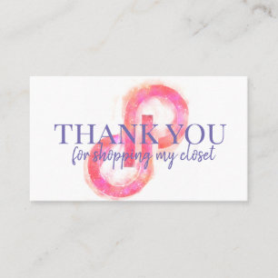 Visite Poshmark merci carte de placard galaxie aquarelle